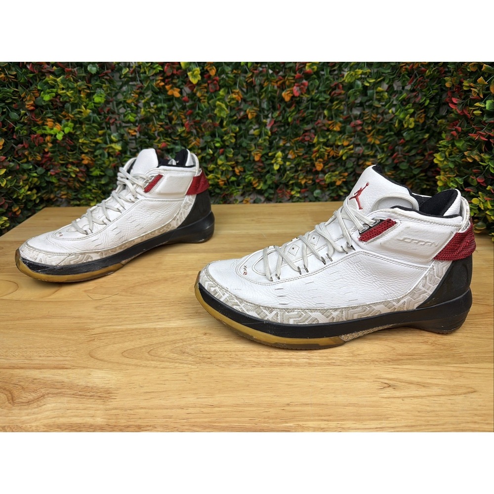 Air Jordan XXII OG "Chicago Home" Basketball Shoes White Black Red Men's 12 2007 - Picture 3 of 11